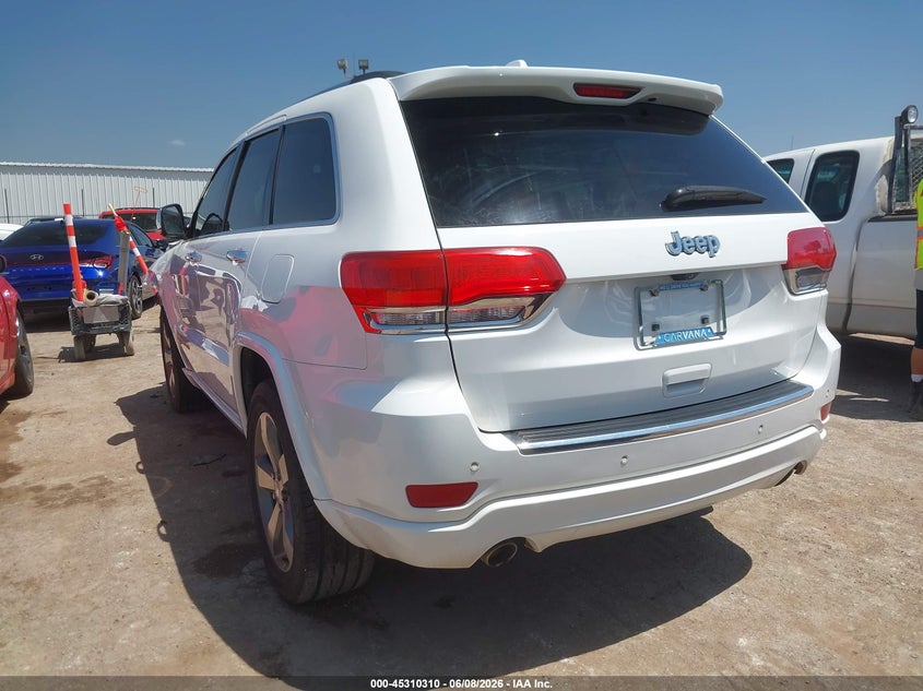 Vin: 1c4rjecg1fc167145, lot: 45808236, jeep grand cherokee overland 20153