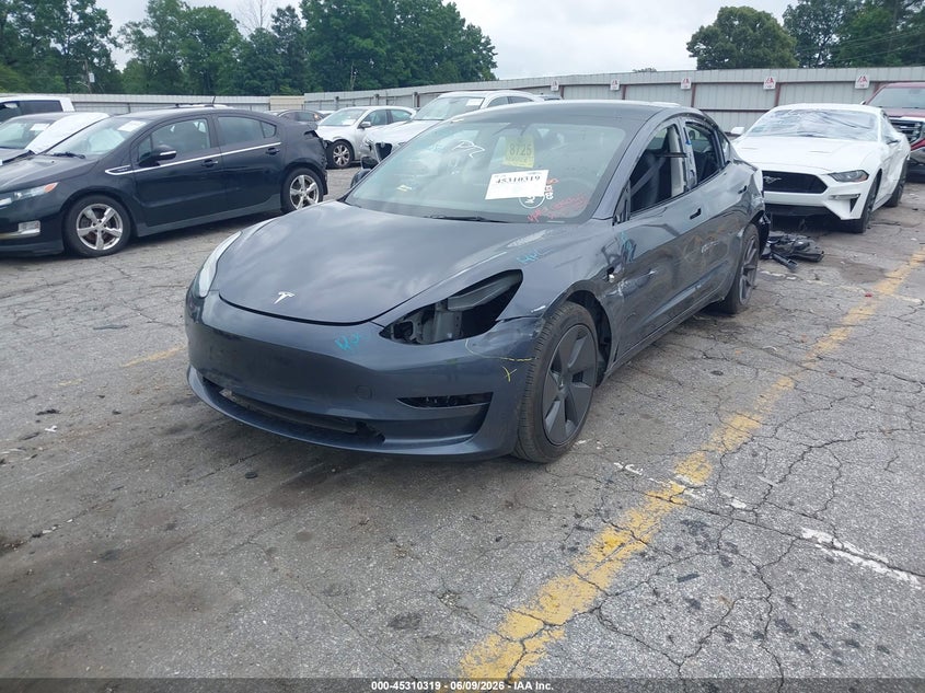 Vin: 5yj3e1ea5pf705622, lot: 45808245, tesla model 3 rear-wheel drive 20232
