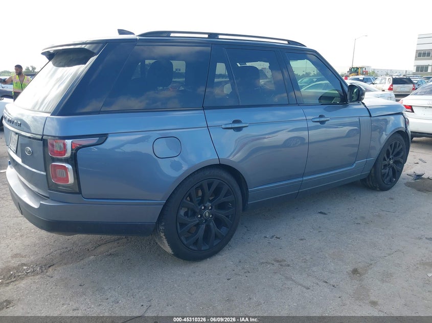 Vin: salgs2sv4ka530054, lot: 45808252, land rover range rover 3.0l v6 supercharged hse 20194