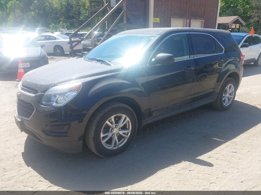 2017 Chevrolet Equinox Ls 2GNFLEEK6H6323505 photo 1