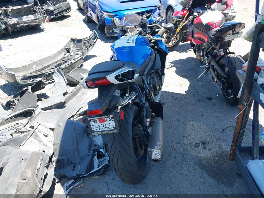 2025 SUZUKI GSX-R600 599 CC(VIN: JS1GN7FA7S7100223