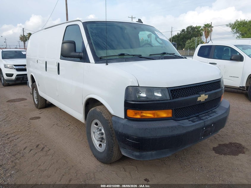 Vin: 1gcwgafp8l1176549, lot: 45808325, chevrolet express cargo rwd 2500 regular wheelbase wt 2020 img_1