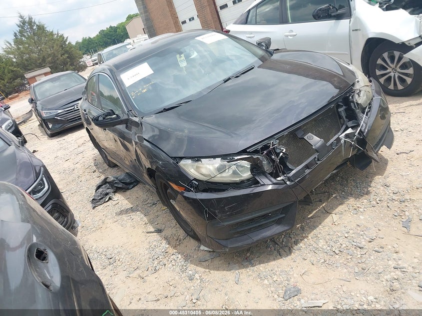 Vin: 19xfc2f57ge080284, lot: 45808331, honda civic lx 2016 img_1
