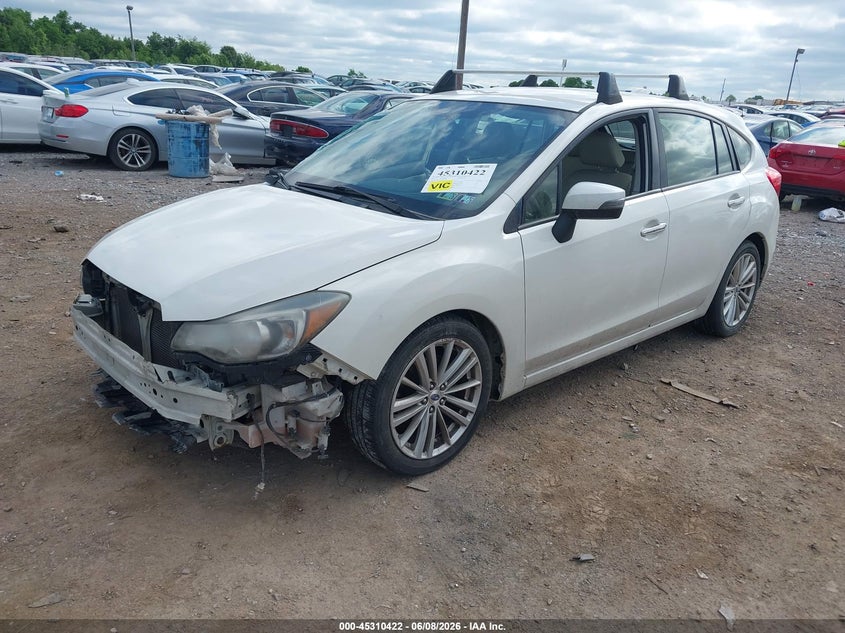 Vin: jf1gpak69g8260223, lot: 45808348, subaru impreza 2.0i limited 20162