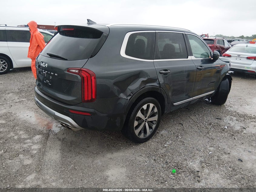 Vin: 5xyp34hc9ng264475, lot: 45808352, kia telluride ex 20224