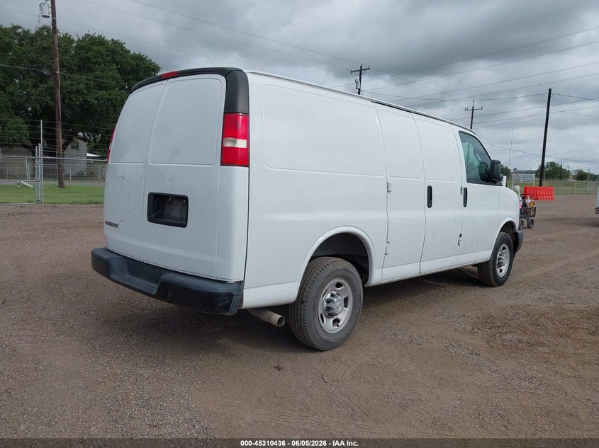 Vin: 1gcwgafpxl1175922, lot: 45808362, chevrolet express cargo rwd 2500 regular wheelbase wt 20204