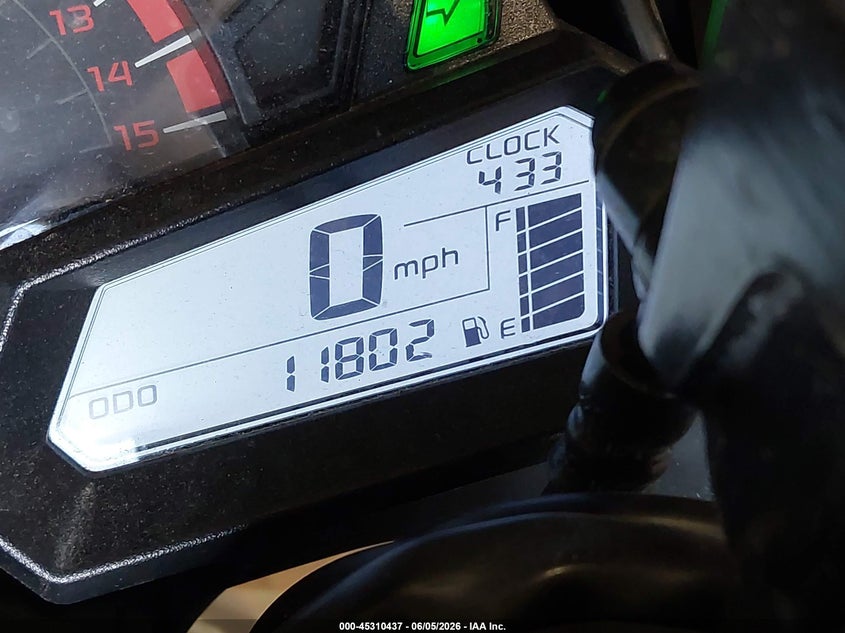 2014 Kawasaki Ex300 A VIN: JKAEX8A15EA005634 Lot: 45310437