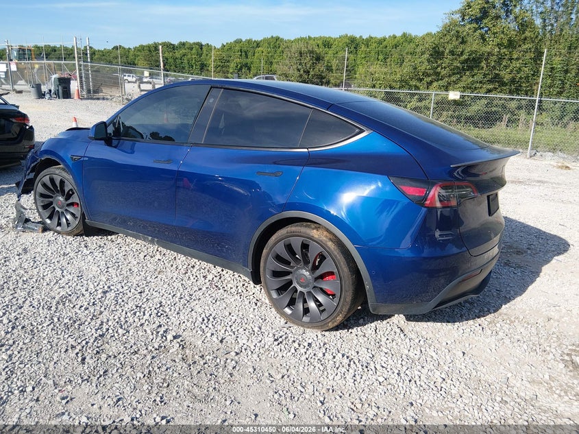 2022 TESLA MODEL Y auction photo 3