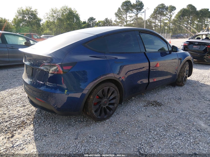 2022 TESLA MODEL Y auction photo 4