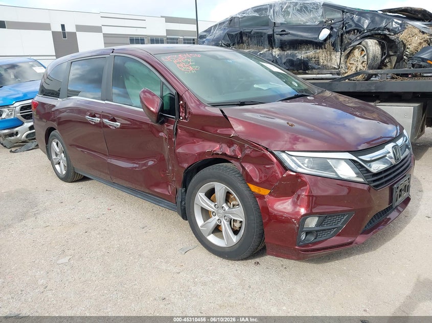 Vin: 5fnrl6h57jb037406, lot: 45808382, honda odyssey ex 2018 img_1