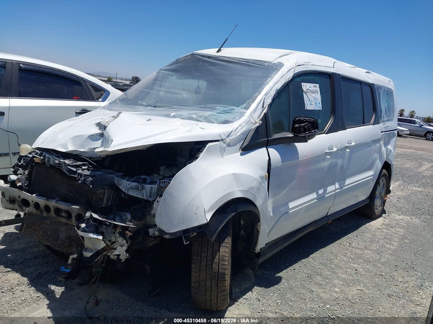 Vin: nm0gs9f73f1223604, lot: 45808384, ford transit connect xlt 20152
