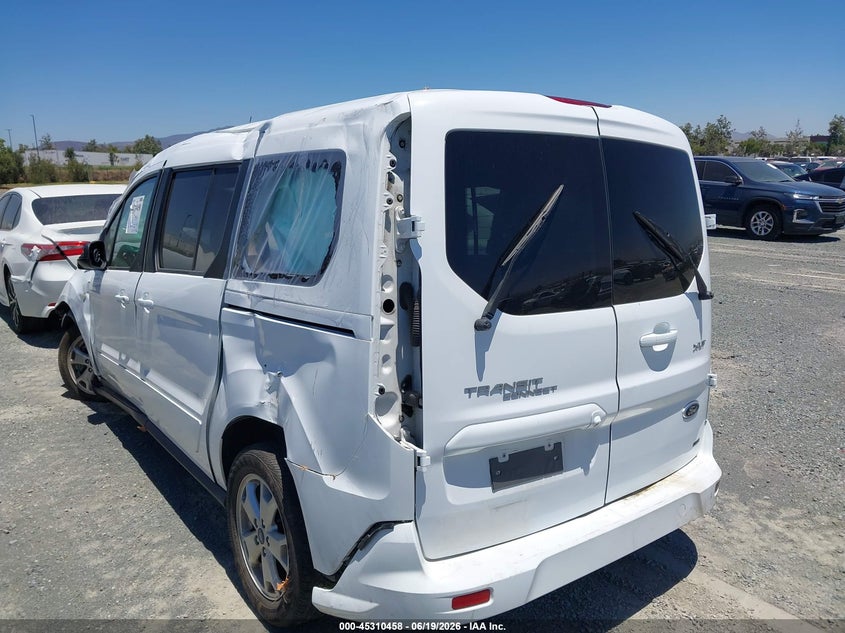 Vin: nm0gs9f73f1223604, lot: 45808384, ford transit connect xlt 20153