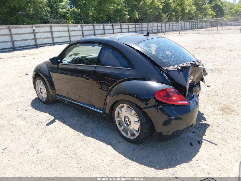 Vin: 3vwj07at5gm635497, lot: 45808412, volkswagen beetle 1.8t se/1.8t sel 20163