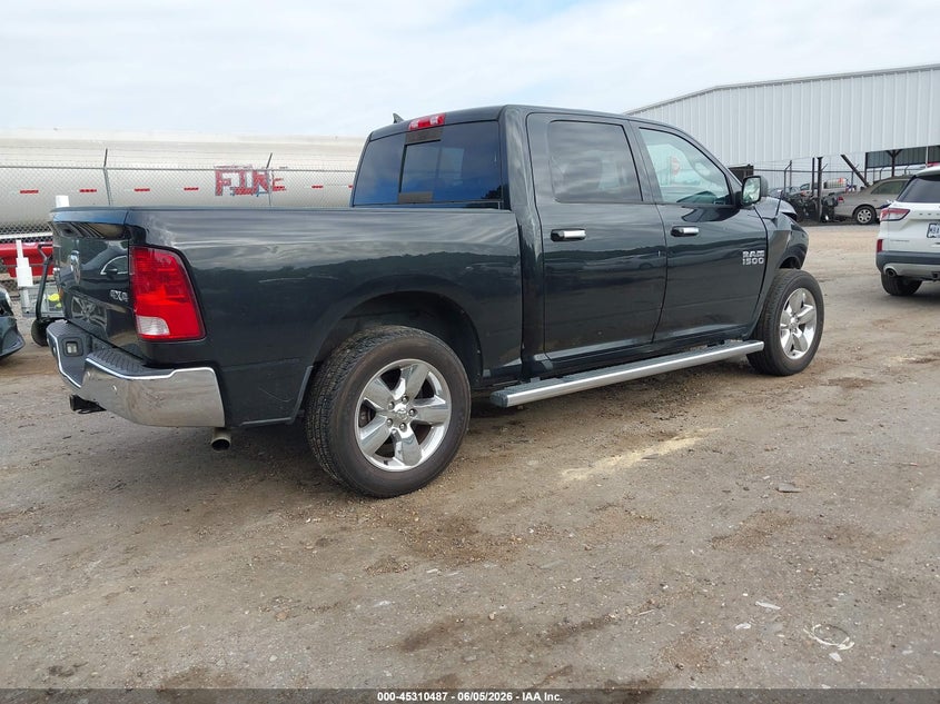 Vin: 1c6rr7lg7hs589277, lot: 45808413, ram 1500 big horn  4x4 5'7 box 20174
