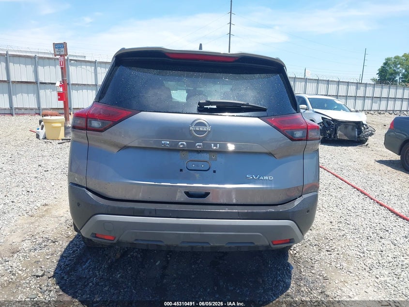 2023 Nissan Rogue Sv Intelligent Awd VIN: JN8BT3BB4PW479602 Lot: 45310491