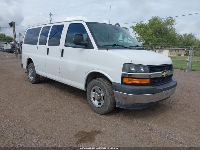 Vin: 1gawgffp3l1225579, lot: 45808438, chevrolet express passenger rwd 2500 regular wheelbase lt 2020 img_1