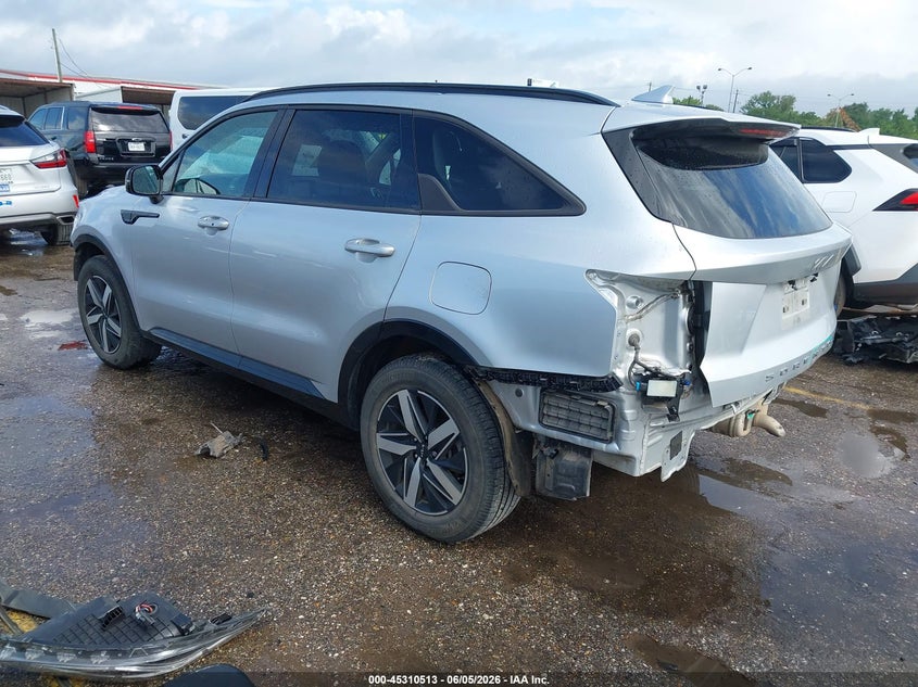 Vin: 5xyrl4lc9ng082727, lot: 45808440, kia sorento s 20223