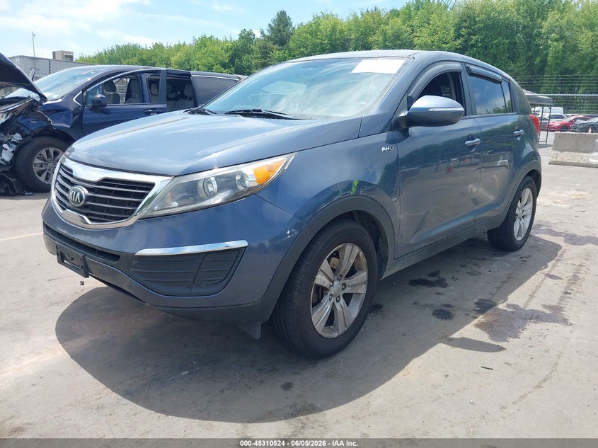 Vin: kndpbca26d7485056, lot: 45808450, kia sportage lx 20132