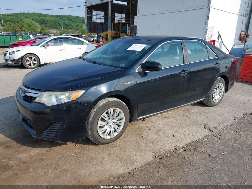 Vin: 4t1bd1fk5cu027439, lot: 45808454, toyota camry hybrid le 20122