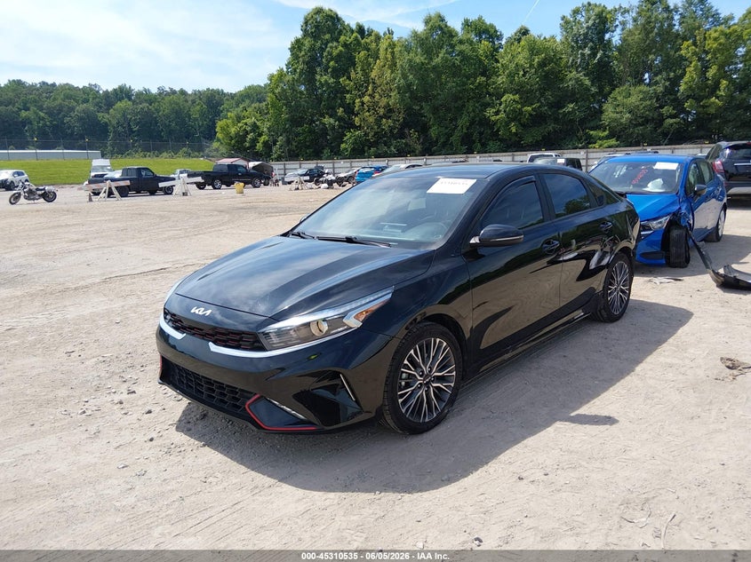 Vin: 3kpf54ad7ne511224, lot: 45808461, kia forte gt-line 20222