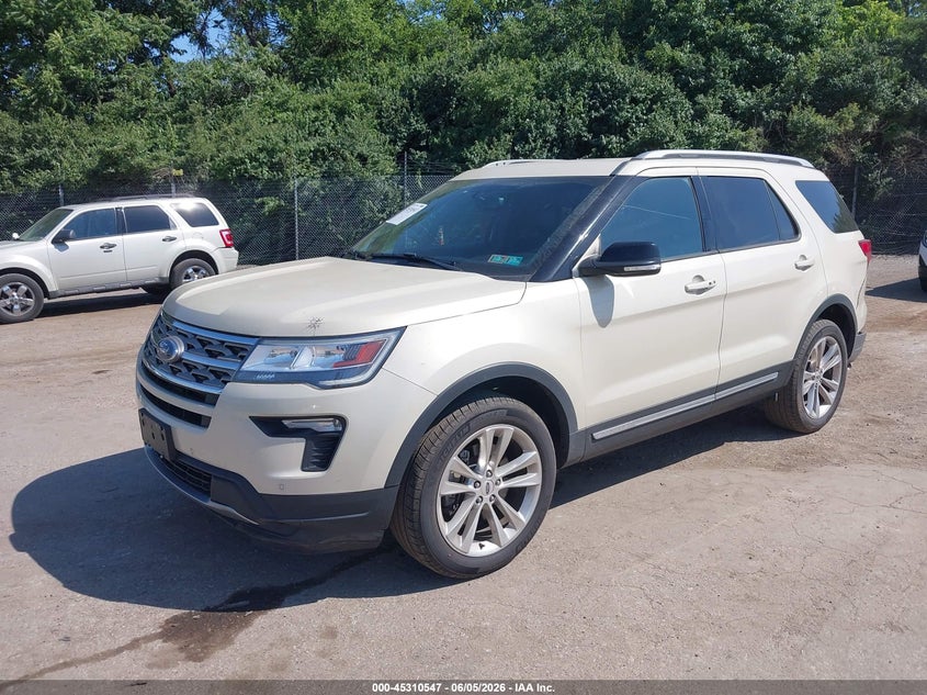 Vin: 1fm5k8d80jga65384, lot: 45808473, ford explorer xlt 20182