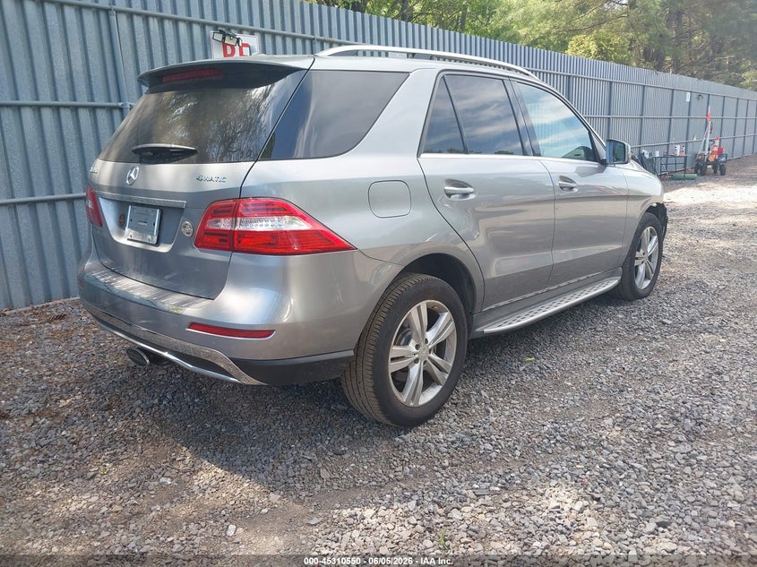 Vin: 4jgda5hb1ea341082, lot: 45808476, mercedes-benz ml 350 4matic 20144