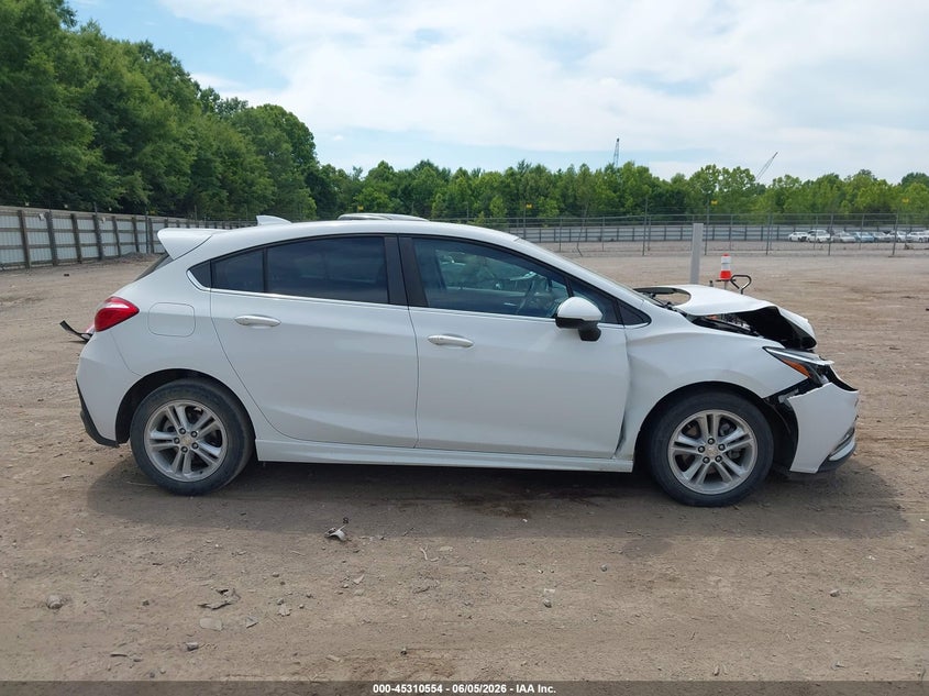 2018 CHEVROLET CRUZE HATCHBACK 1.4L I-4 DI, DOHC, VVT, TURBO, 153HP