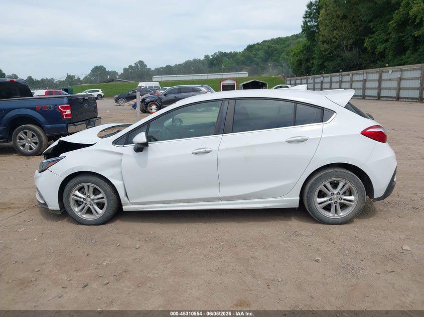 2018 CHEVROLET CRUZE HATCHBACK 1.4L I-4 DI, DOHC, VVT, TURBO, 153HP