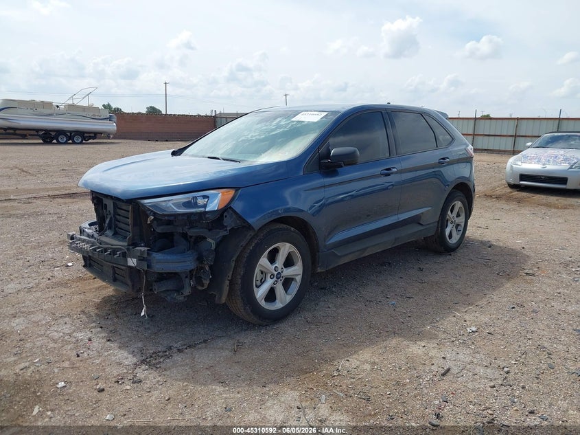 Vin: 2fmpk3g94kbc09110, lot: 45808518, ford edge se 20192