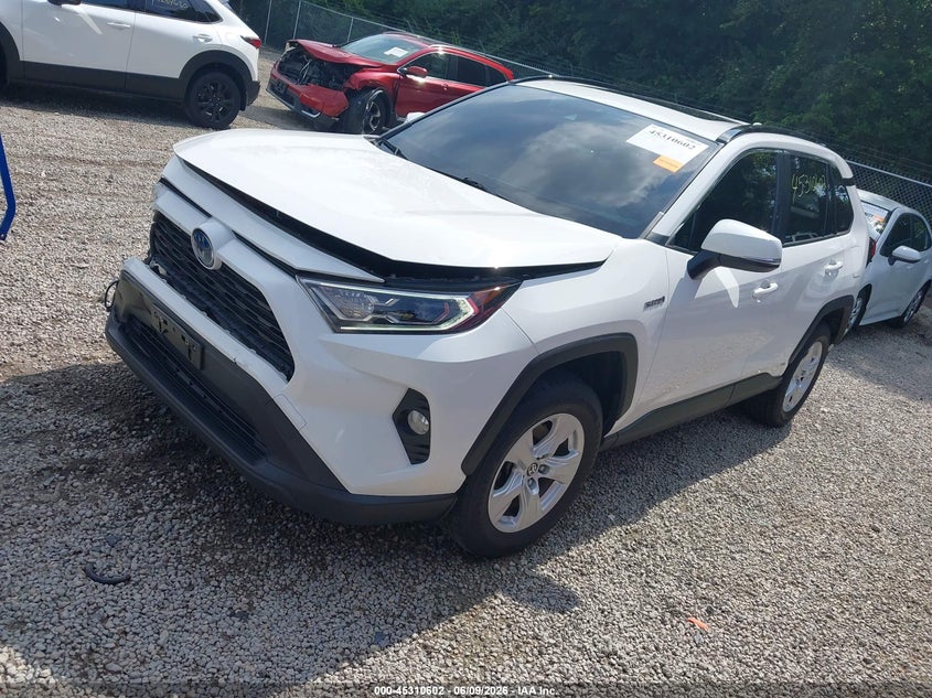 Vin: jtmr6rfv6ld001325, lot: 45808528, toyota rav4 hybrid xle 20202