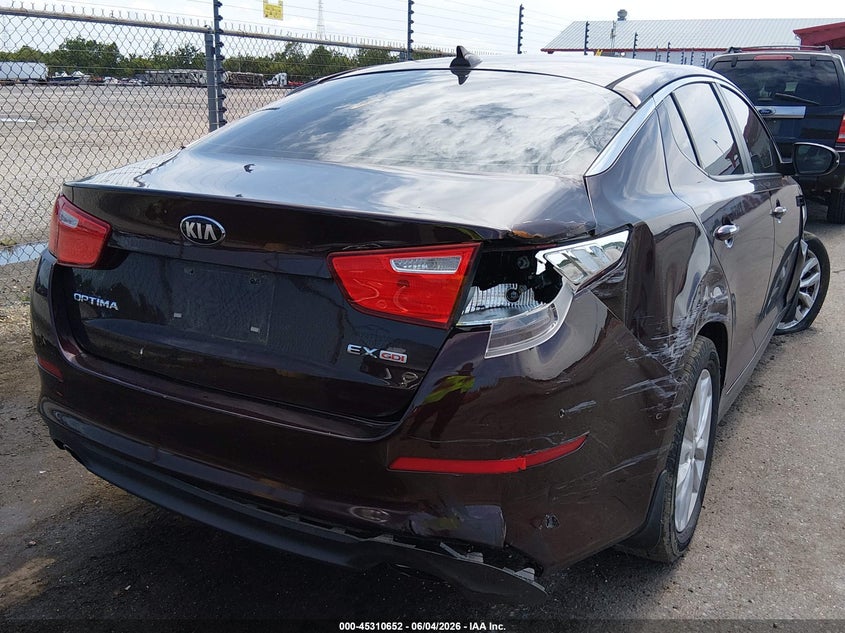 Vin: 5xxgn4a74eg329986, lot: 45808577, kia optima ex 20144