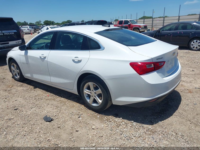 Vin: 1g1zc5st0mf042568, lot: 45808581, chevrolet malibu fwd 1fl 20213