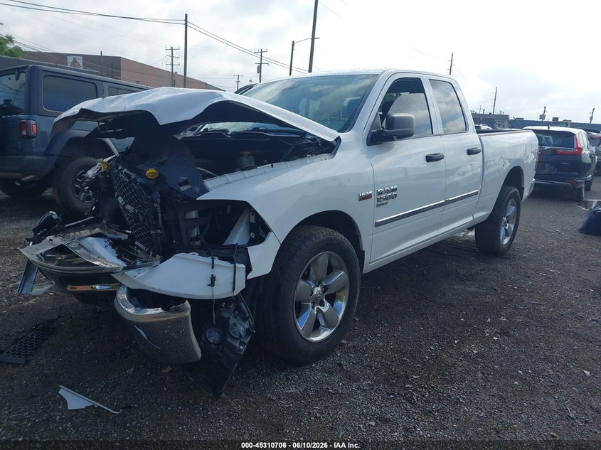 Vin: 1c6rr7ft3ks588952, lot: 45808631, ram 1500 classic st 20192