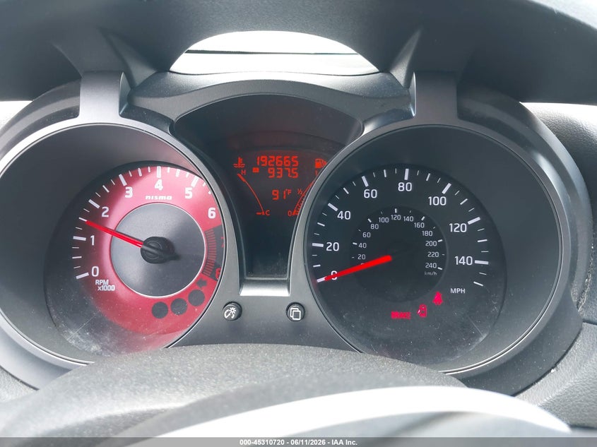 2013 Nissan Juke Nismo VIN: JN8AF5MR7DT226375 Lot: 45310720