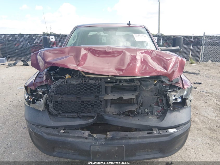 2022 Ram 1500 Classic Tradesman 4X2 5'7 Box VIN: 3C6RR6KG0NG210568 Lot: 45310730