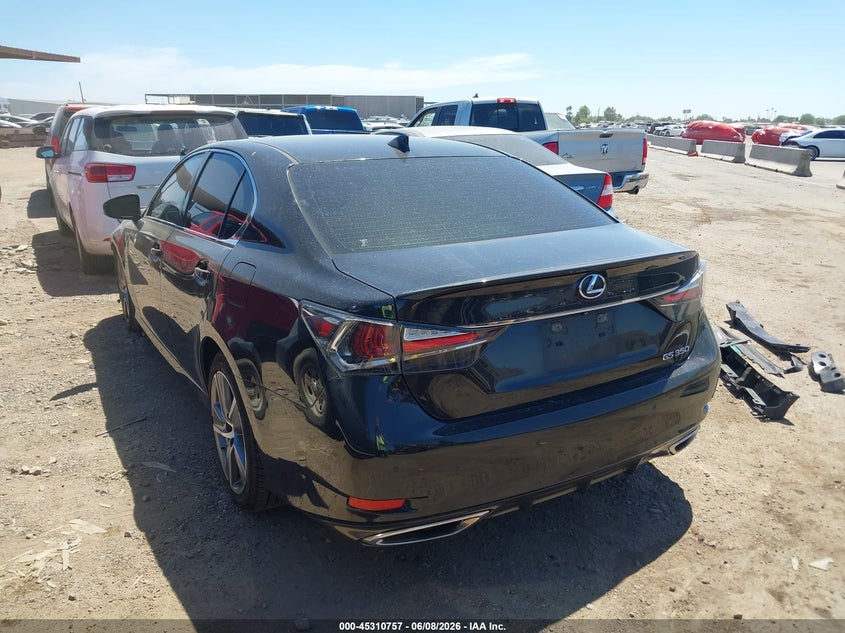 Vin: jthbz1bl8ha009688, lot: 45808683, lexus gs 350 20173