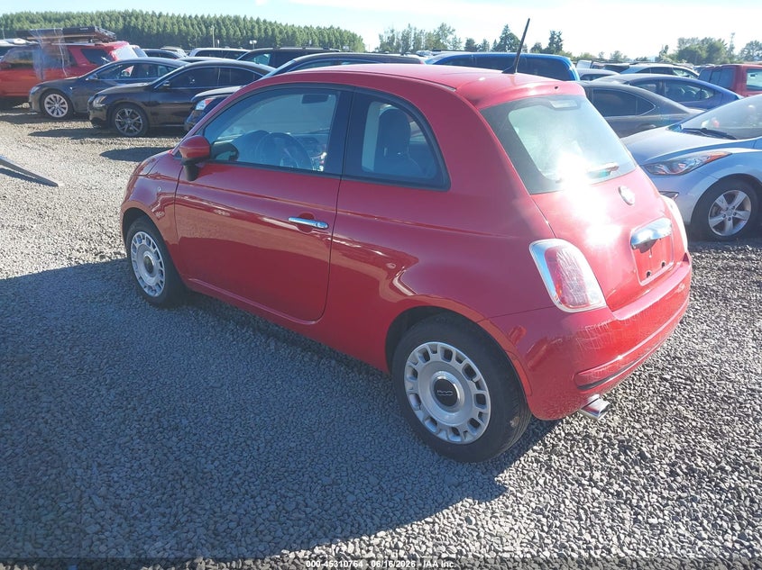 Vin: 3c3cffar0dt742441, lot: 45808690, fiat 500 pop 20133