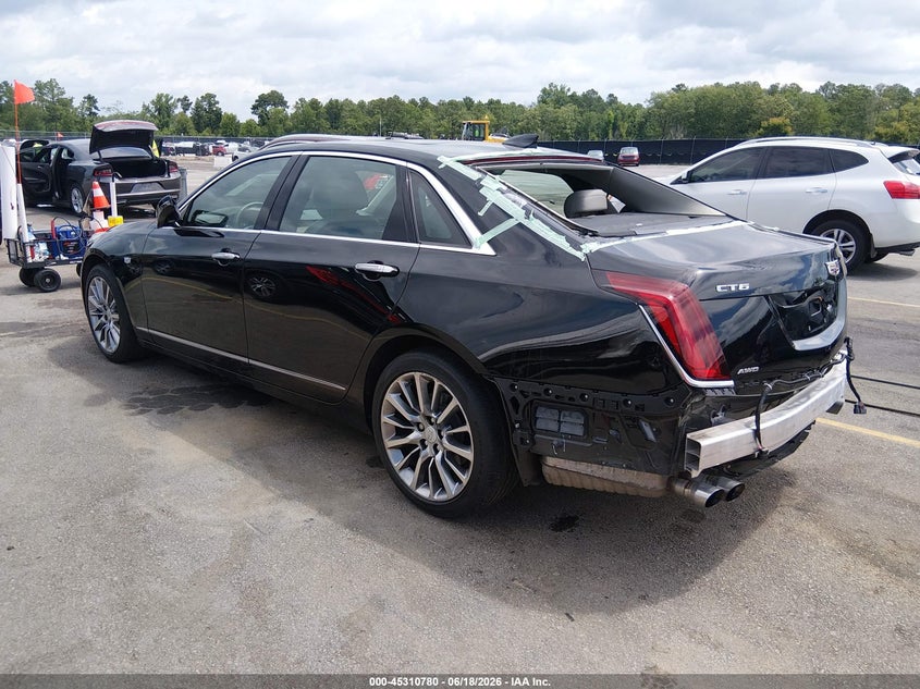 Vin: 1g6kd5rs4ju101814, lot: 45808705, cadillac ct6 luxury 20183
