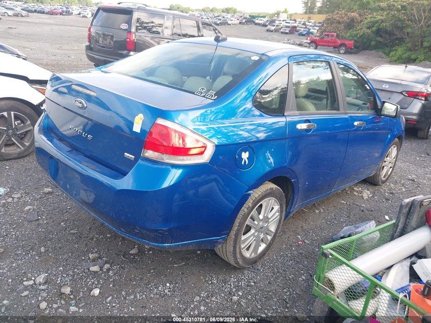 Vin: 1fahp3hn4aw195699, lot: 45808706, ford focus sel 20104