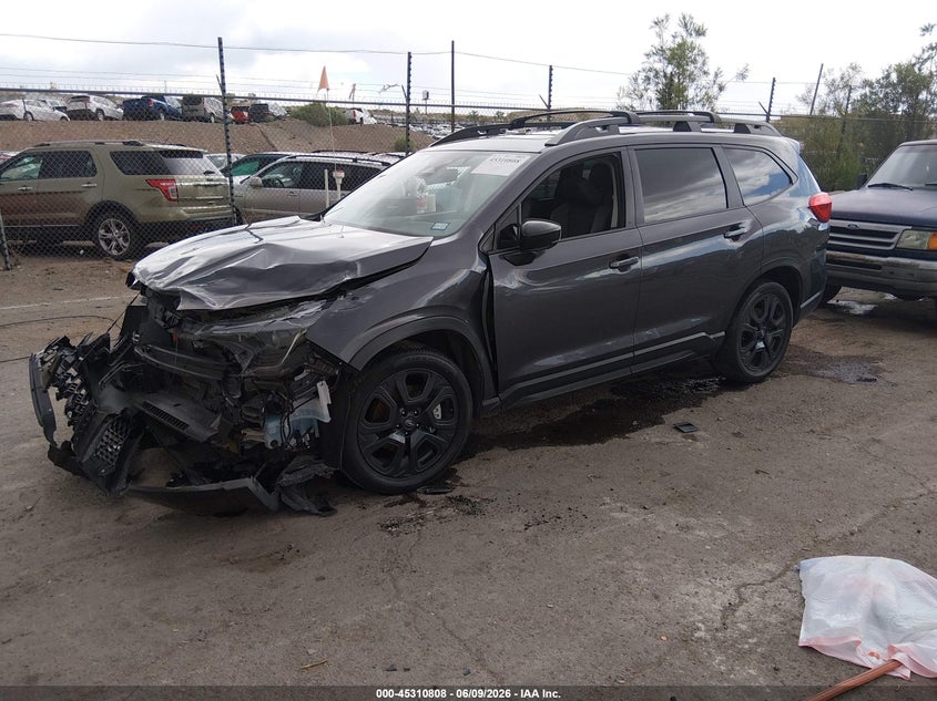 Vin: 4s4wmakd8r3406829, lot: 45808735, subaru ascent onyx edition limited 7-passenger 20242