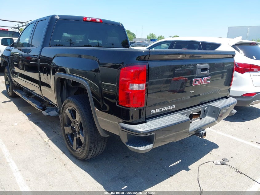 Vin: 1gtv2lehxjz229556, lot: 45808754, gmc sierra 1500 20183