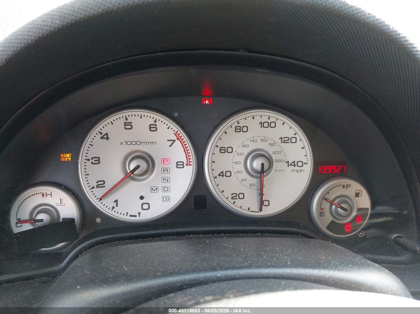 2004 Acura Rsx VIN: JH4DC54864S002236 Lot: 45310853