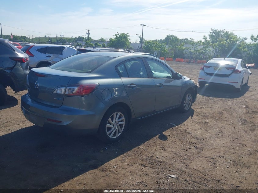 Vin: jm1bl1v81c1563884, lot: 45808784, mazda mazda3 i touring 20124