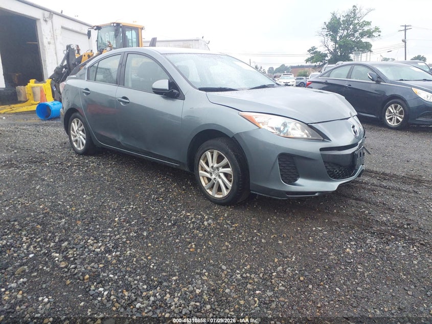 Vin: jm1bl1v81c1563884, lot: 45808784, mazda mazda3 i touring 20121