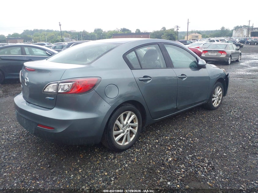 Vin: jm1bl1v81c1563884, lot: 45808784, mazda mazda3 i touring 20124