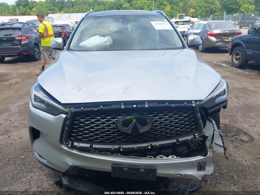 2021 Infiniti Qx50 Sensory Awd VIN: 3PCAJ5CB9MF126716 Lot: 45310859