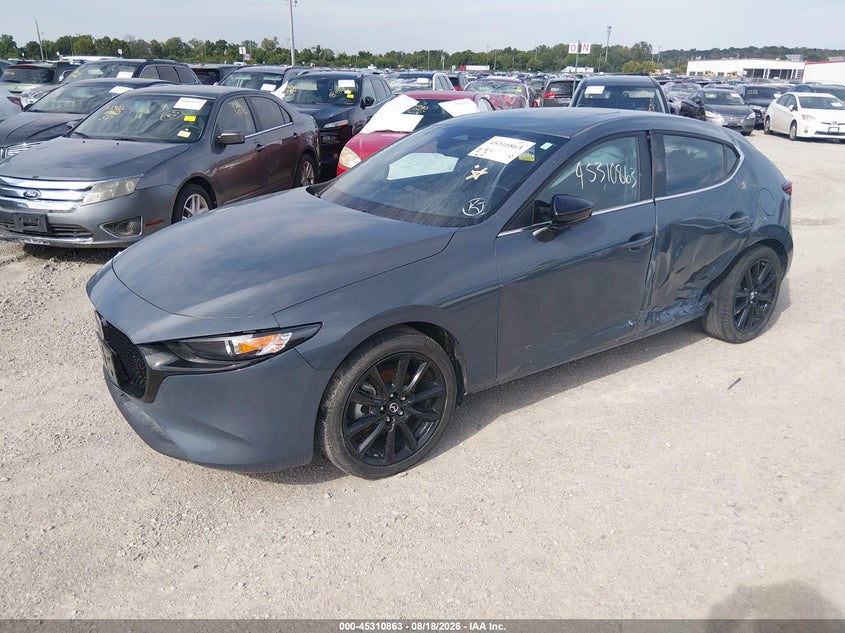 Vin: jm1bpblmxr1702526, lot: 45808789, mazda mazda3 20242