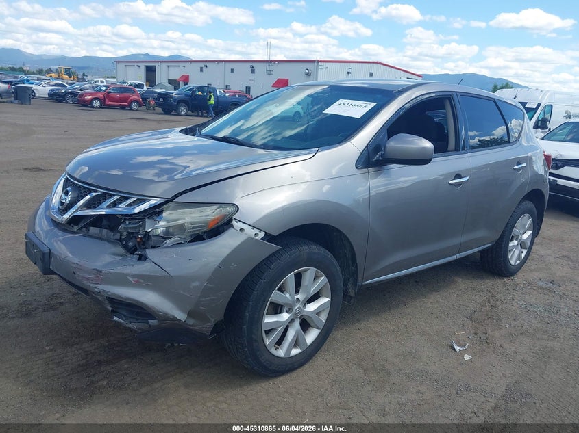 Vin: jn8az1mw0bw185086, lot: 45808792, nissan murano s 20112