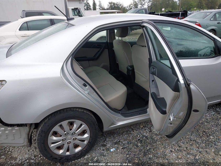 2012 Kia Forte 2.0 Ex grey Lot 111045310892 Vin KNAFU4A23C5615281