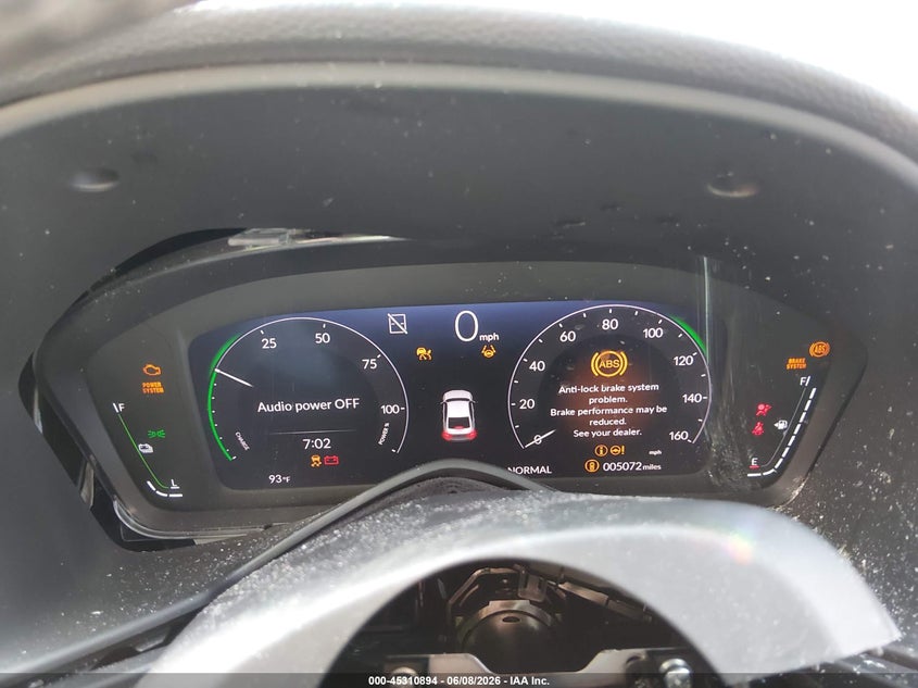 2025 HONDA ACCORD HYBRID auction photo 7